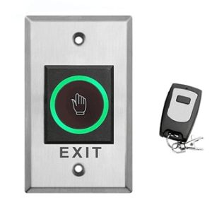 Pulsador de salida NoTouch Infrarrojo con control remoto